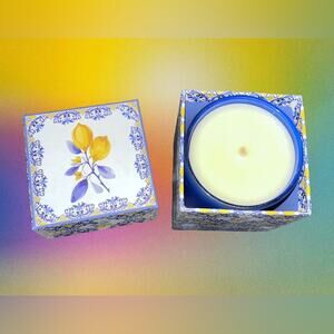 NIB! Punch Studio Vanilla Single Wick Candle in Giftable Box 8.5oz